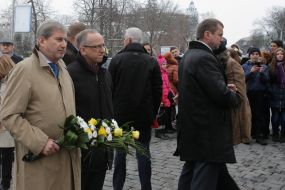 Johannes Hahn and Jan Tombinskyy