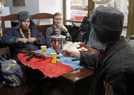 The campaign "Tea from the occupiers"