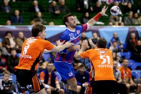 Playing moment of match