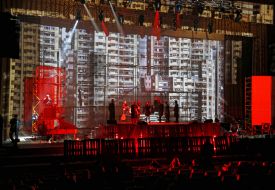 General rehearsal the opera "Coriolanus"