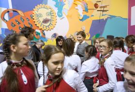 Marina Poroshenko attended a charity concert