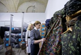 Marina Poroshenko attended a charity concert