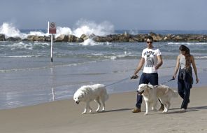 On the Mediterranean coast