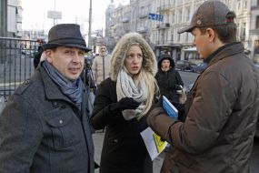 Aleksandr Chernenko, Svetlana Zalischuk and Leonid Emets