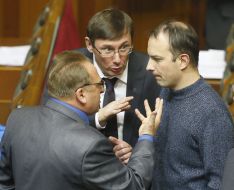 Yuriy Lutsenko and Yegor Sobolev