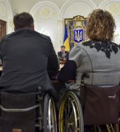 Petr Poroshenko met with people with limited opportunities