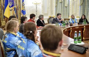 Petr Poroshenko met with people with limited opportunities