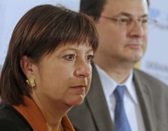 Natalia Yaresko and Alexander Kvitashvili