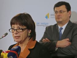 Natalia Yaresko and Alexander Kvitashvili