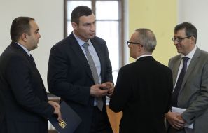 Vitaliy Klichko and Igor Nikonov