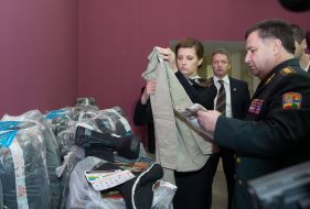 Marina Poroshenko and Stepan Poltorak