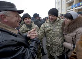 Военнослужащие с родственниками