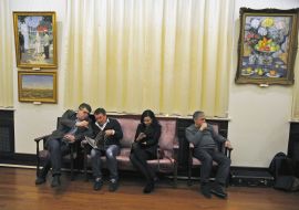 Opening of triad of exhibitions