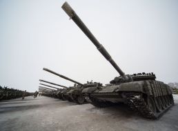 Military airfield in Chuhuyiv