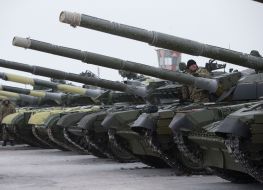 Military airfield in Chuhuyiv