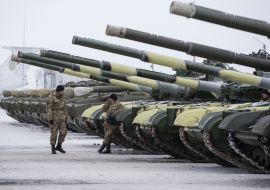 Military airfield in Chuhuyiv