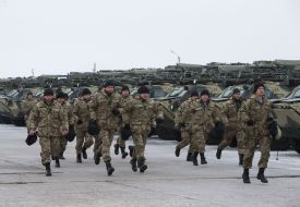 Military airfield in Chuhuyiv