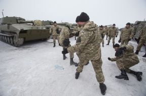 Military airfield in Chuhuyiv