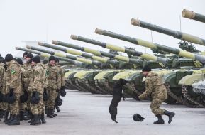 Military airfield in Chuhuyiv