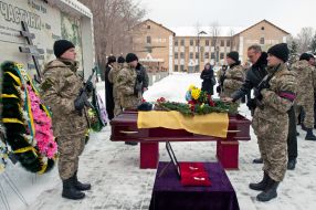 Farewell ceremony with Evgeny Sirotin