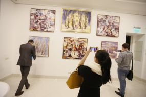 Valery Franchuk exhibition in the "Marco" gallery 