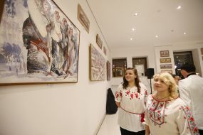 Valery Franchuk exhibition in the "Marco" gallery 