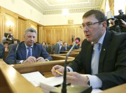 Юрий Бойко и Юрий Луценко