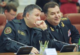 Stepan Poltorak and Arsen Avakov