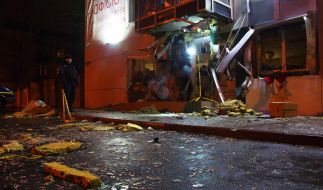 Consequences of the explosion in the office of the movement "Volunteer hundred"