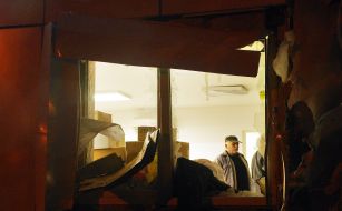 Consequences of the explosion in the office of the movement "Volunteer hundred"