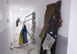 Consequences of the explosion in the office of the movement "Volunteer hundred"