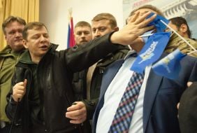 Sin Aleksandr and Oleg Lyashko