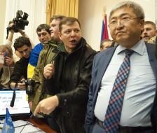 Олександр Сін та Олег Ляшко 