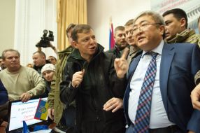 Олександр Сін та Олег Ляшко 