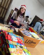 Volunteers at the "Factory of St. Nicholas"