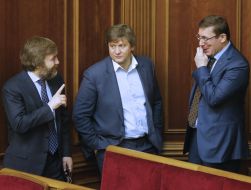 Yuriy Lutsenko and Vadim Novinsky