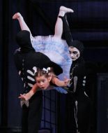 Aleksandra Chernenko during the ballet "Carnival of animals"