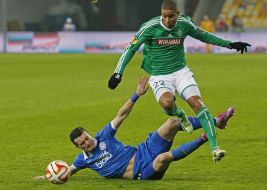 Playing moment of match