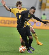 Pavel Rebenok and Denis Odoi