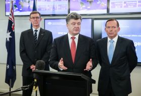 Петро Порошенко та Тоні Ебботт