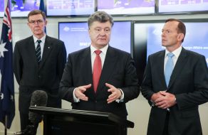 Petr Poroshenko and Anthony John «Tony» Abbott
