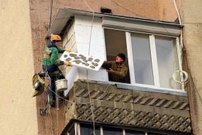 Warming of the balcony