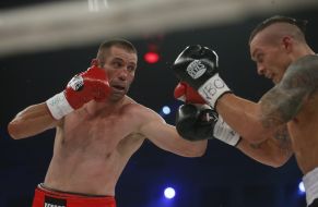 Олександр Усик та Дені Вентер