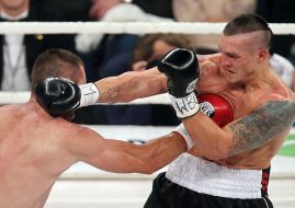 Олександр Усик та Дені Вентер