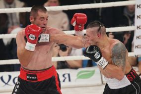 Олександр Усик та Дені Вентер