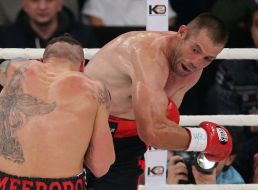 Олександр Усик та Дені Вентер