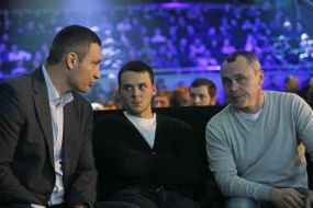 Віталій Кличко та Євген Черняк