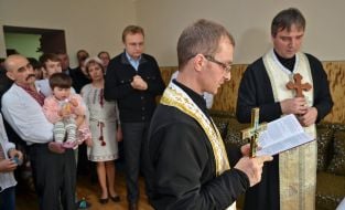 Андрей Садовый на открытии детского дома