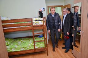 Андрей Садовый на открытии детского дома