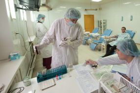 Representatives of the Georgian Diaspora donated blood